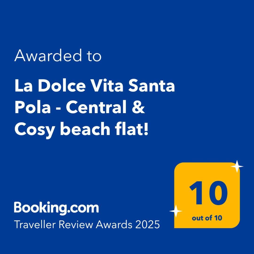 La Dolce Vita Santa Pola - Central & Cosy Beach Flat! Εξωτερικό φωτογραφία